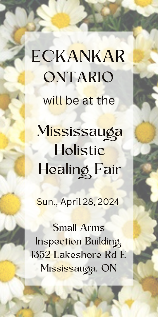 Ontario Spiritual Events - Eckankar at the Mississauga Holistic Healing Fair